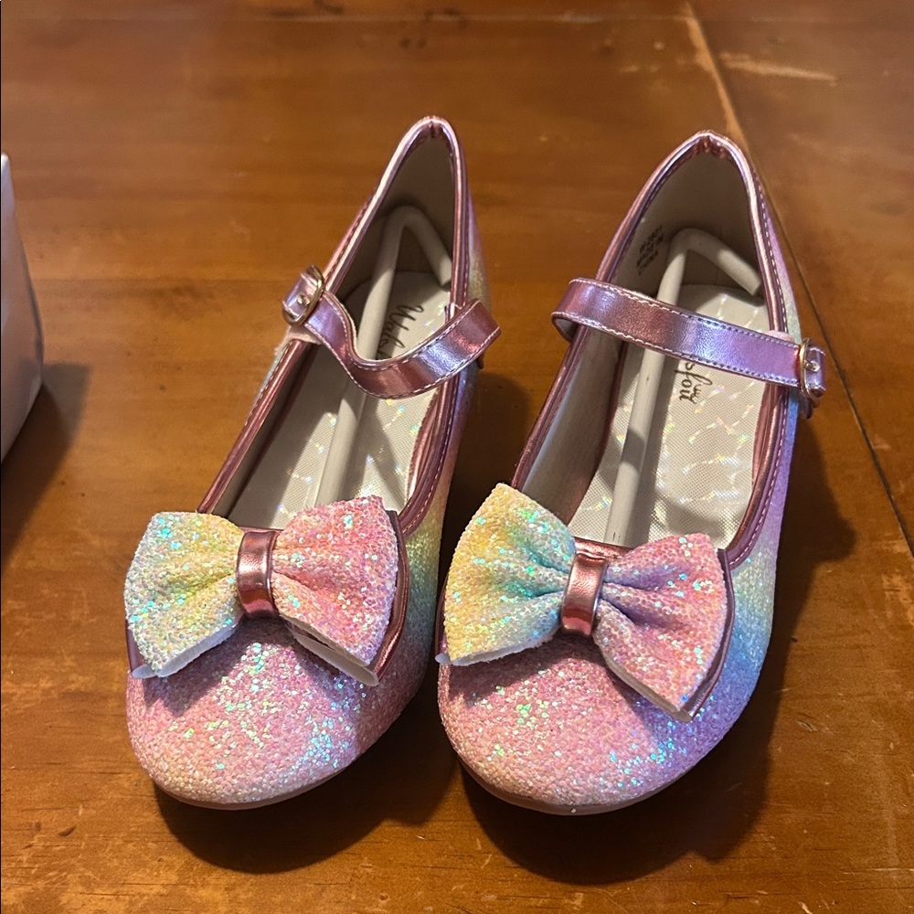 Wal♥️fou Princess Multicolor Kids Dress Shoes